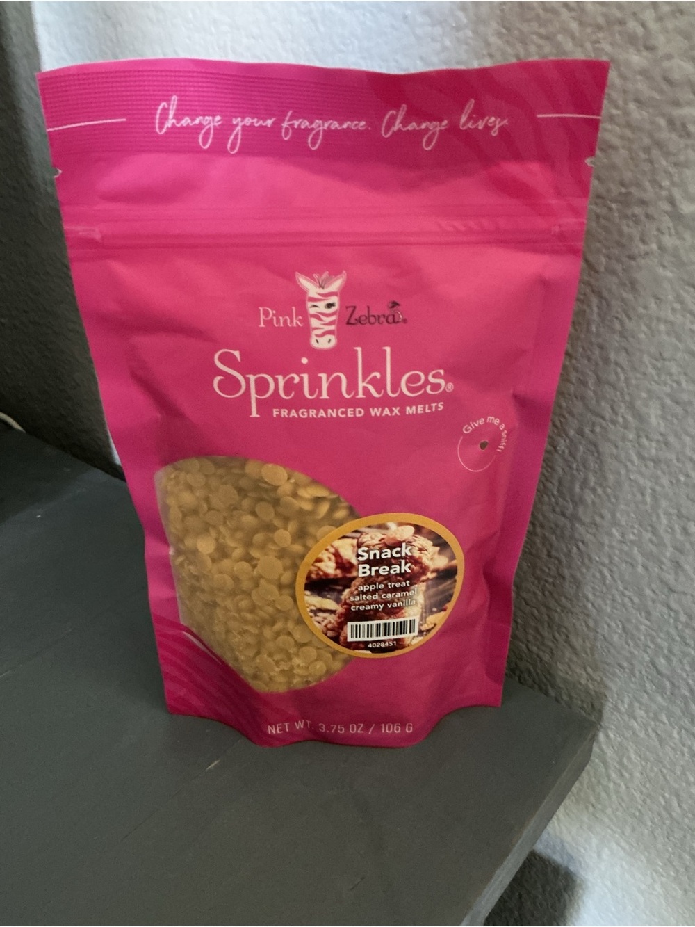 Snack Break Pink Zebra Sprinkles Wax Melts